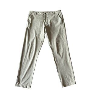 lululemon athletica Men's Light Gray Chinos